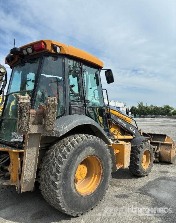 John Deere 410L Rovokopači