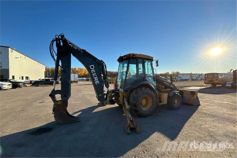 John Deere 410L Baggerlader