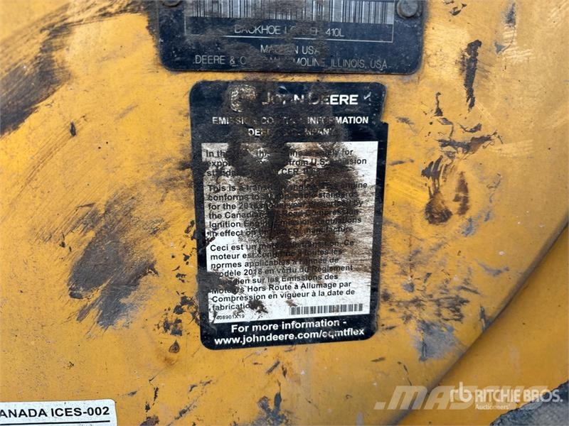 John Deere 410L Baggerlader