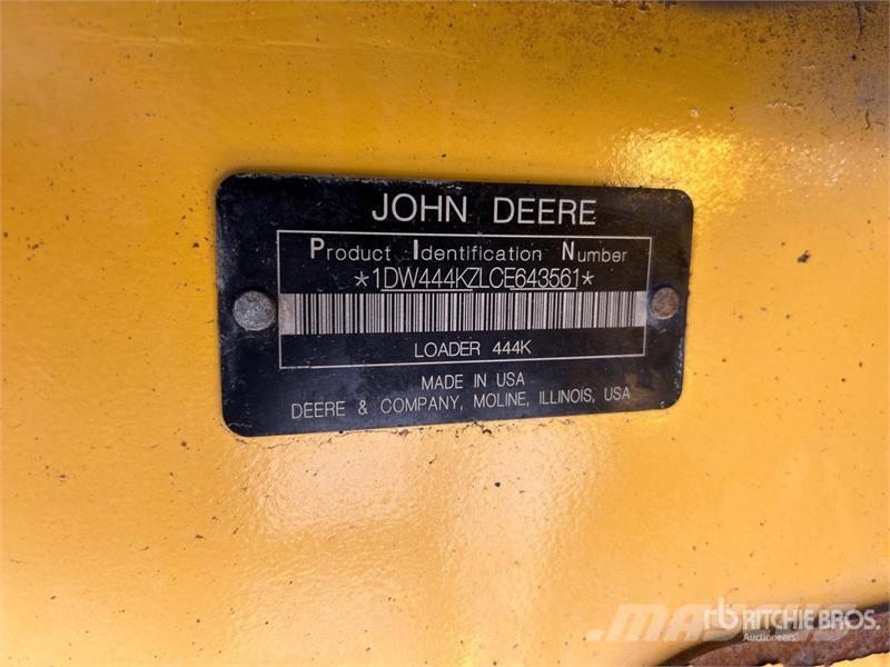 John Deere 444K Wheel Loader Wheel loaders
