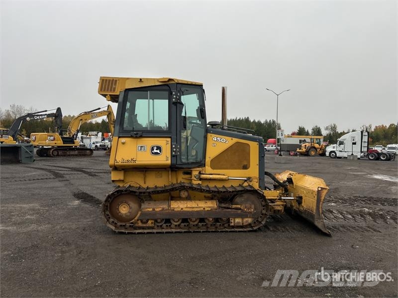 John Deere 450J LT Pásové dozéry