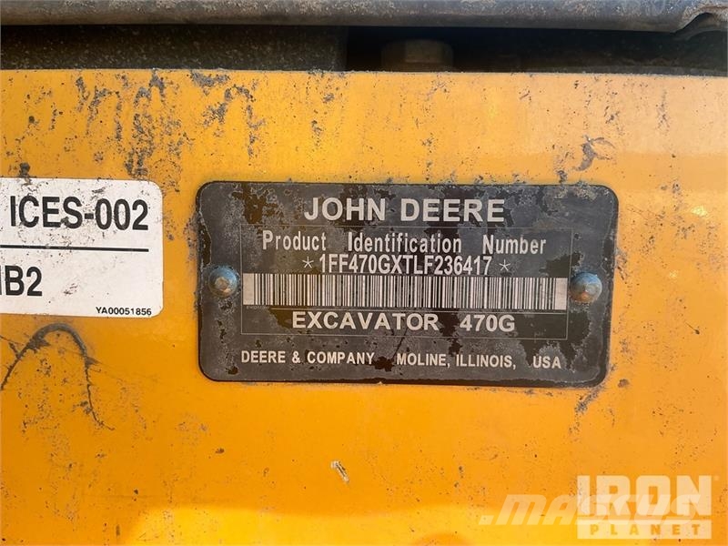 John Deere 470G LC Bandgrävare