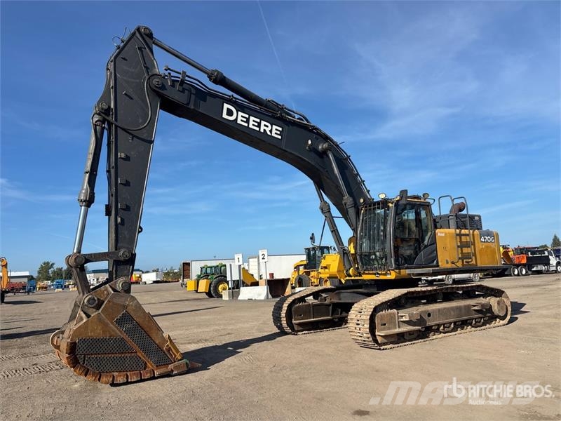 John Deere 470G Tracked Excavator Гусеничні екскаватори