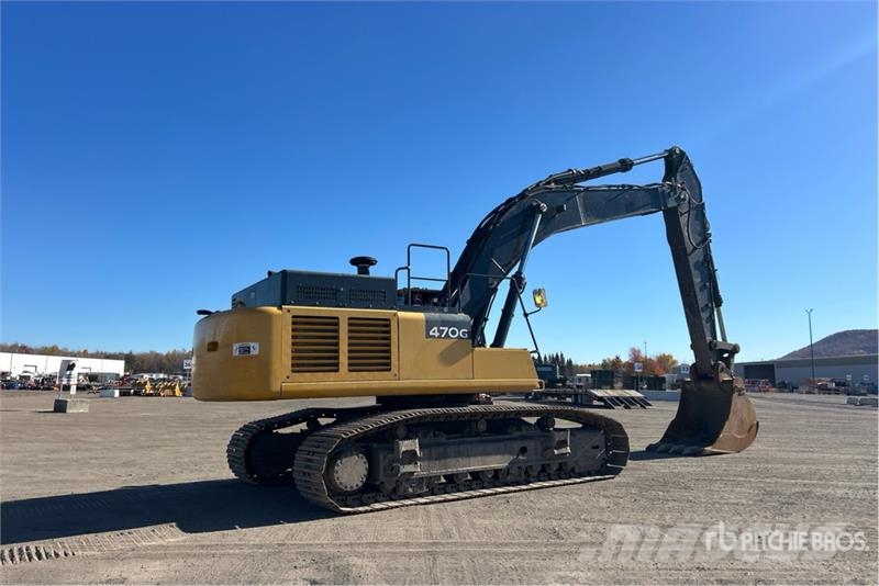 John Deere 470GLC Tracked Excavator Lánctalpas kotrók