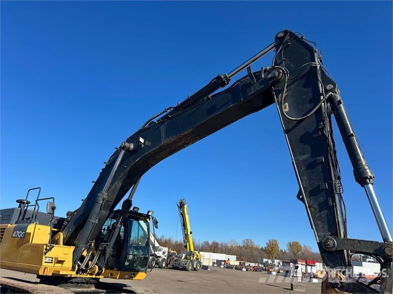 John Deere 470GLC Tracked Excavator Lánctalpas kotrók