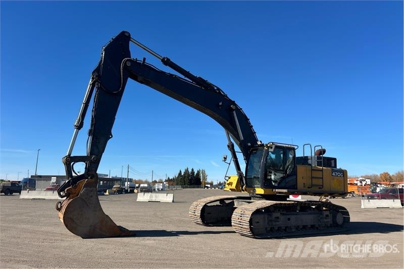John Deere 470GLC Tracked Excavator Lánctalpas kotrók