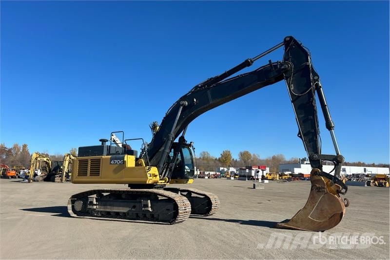 John Deere 470GLC Tracked Excavator Lánctalpas kotrók