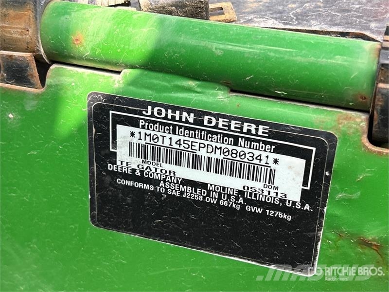 John Deere 4X2 TE Gator 4x2 Electric Utility Vehicle (Inopera Redskapsbärare