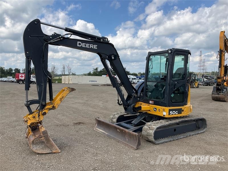 John Deere 50G Mini excavators < 7t (Mini diggers)