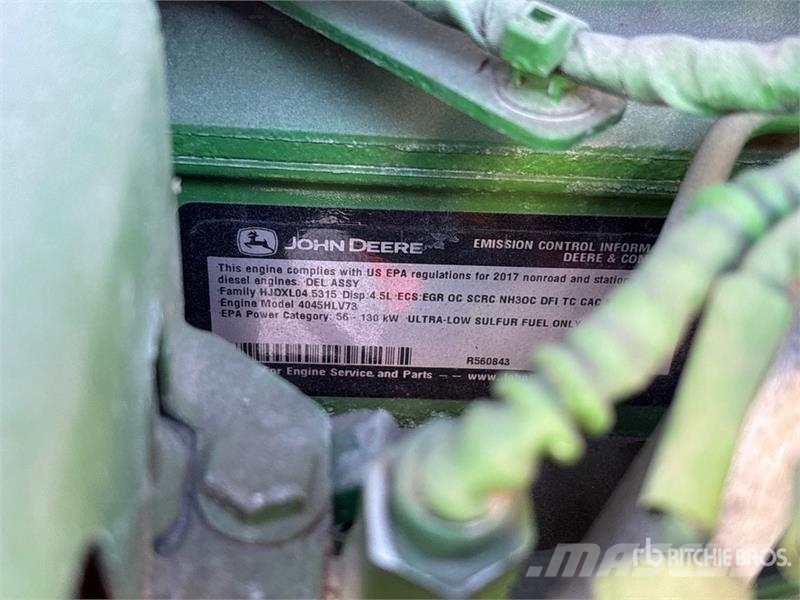 John Deere 5100R 4WD Tractor Traktoriai