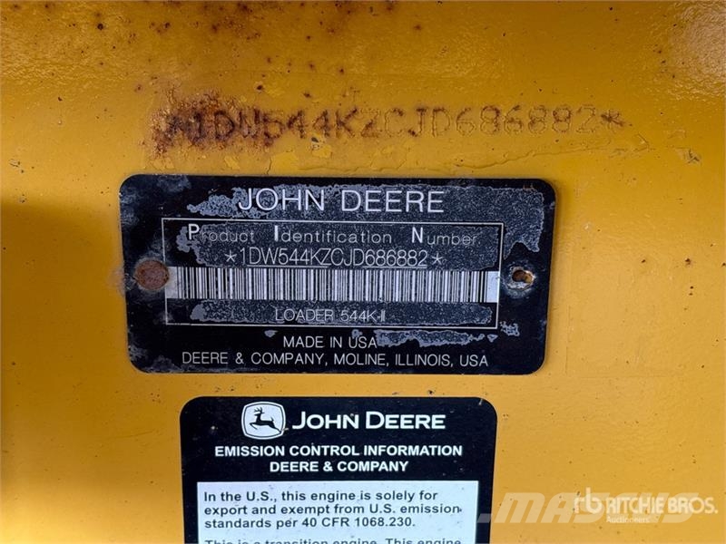 John Deere 544K Series II Wheel Loader لوادر بعجل