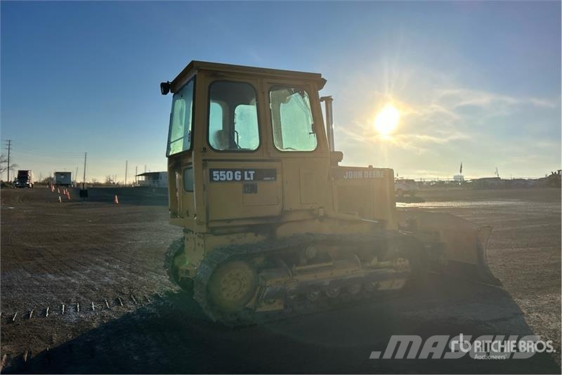 John Deere 550G LT Crawler Dozer Kāpurķēžu buldozeri
