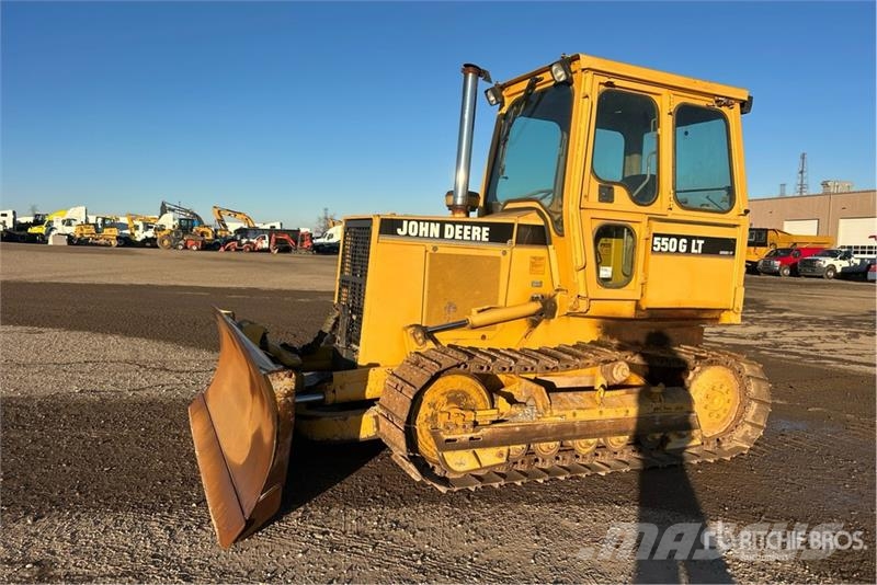 John Deere 550G LT Crawler Dozer Kāpurķēžu buldozeri
