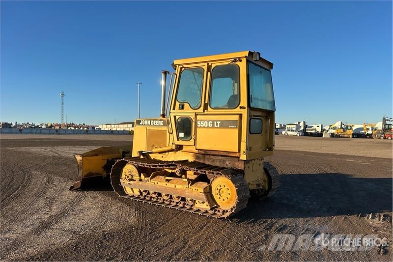John Deere 550G LT Crawler Dozer Kāpurķēžu buldozeri