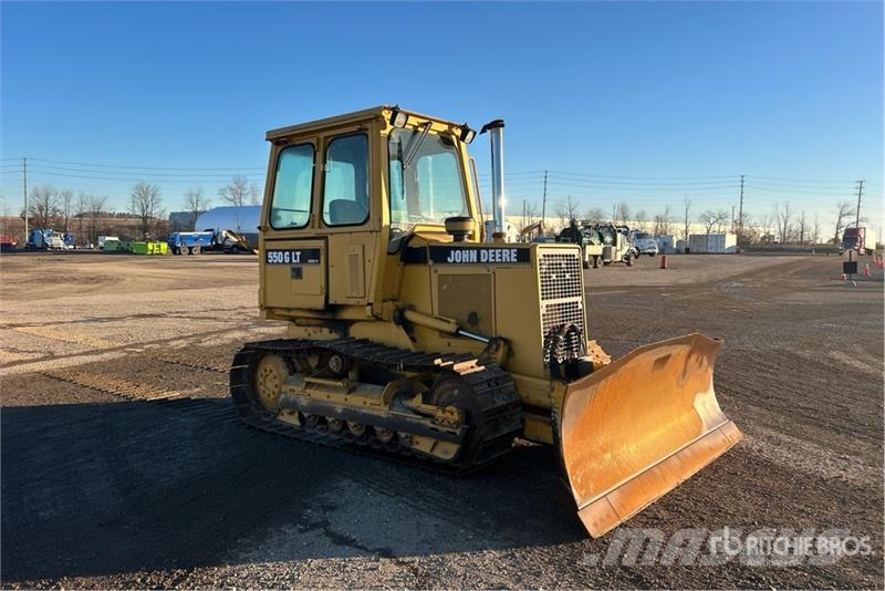 John Deere 550G LT Crawler Dozer Kāpurķēžu buldozeri