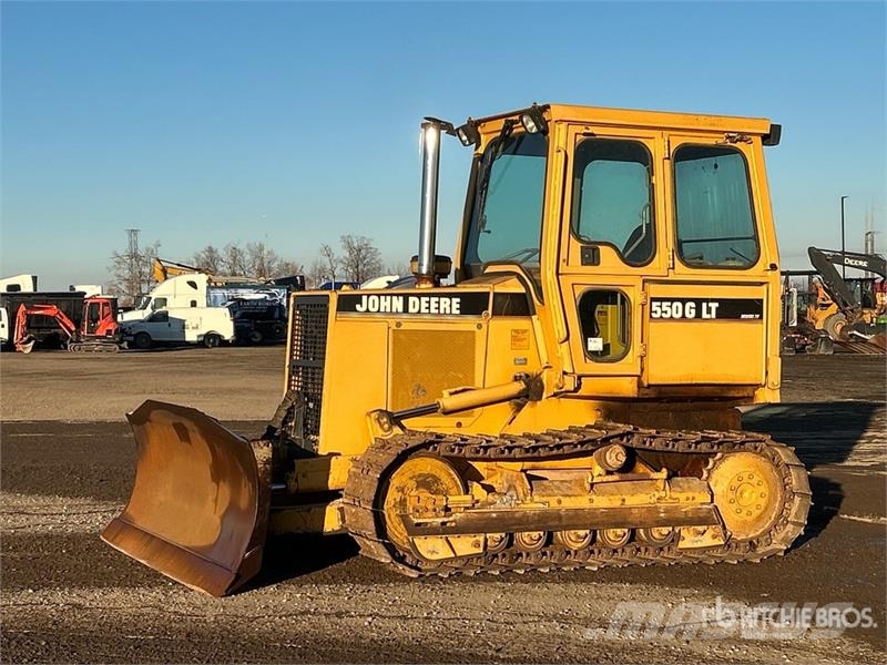 John Deere 550G LT Crawler Dozer Kāpurķēžu buldozeri