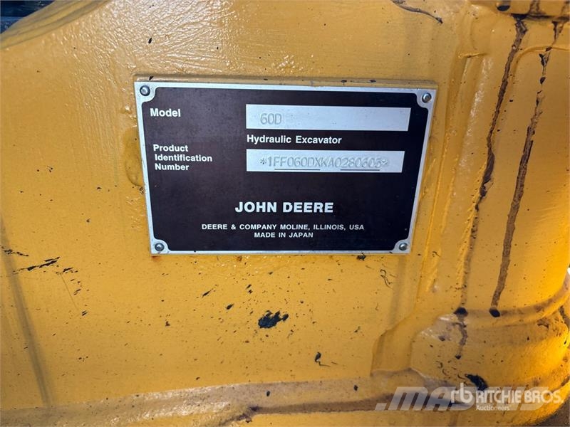 John Deere 60D Mini excavators < 7t (Mini diggers)