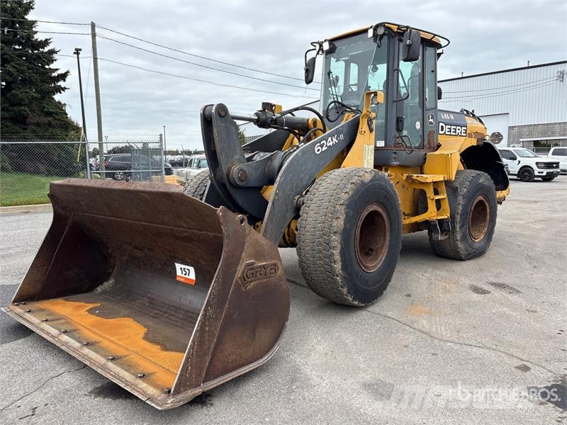 John Deere 624K Kolesni nakladalci