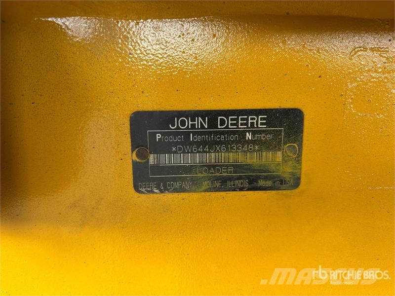 John Deere 644J 轮式装载机