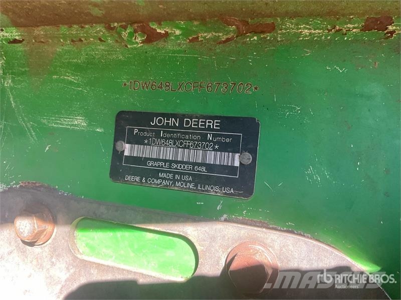 John Deere 648L 4x4 Skidder Stammholzschlepper