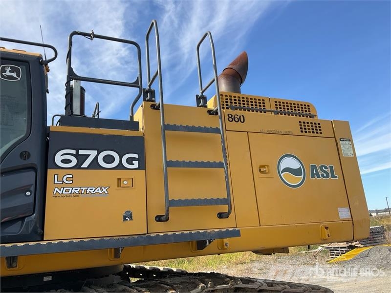 John Deere 670G LC Tracked Excavator Bageri gusjeničari