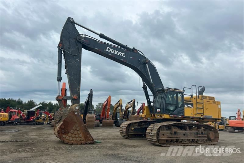 John Deere 670G LC Tracked Excavator Raupenbagger