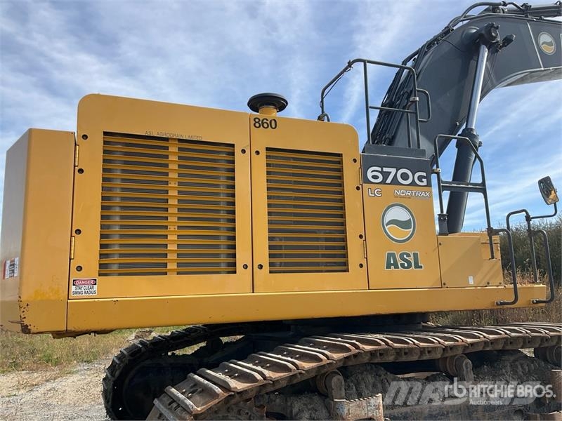 John Deere 670G LC Tracked Excavator Bageri gusjeničari