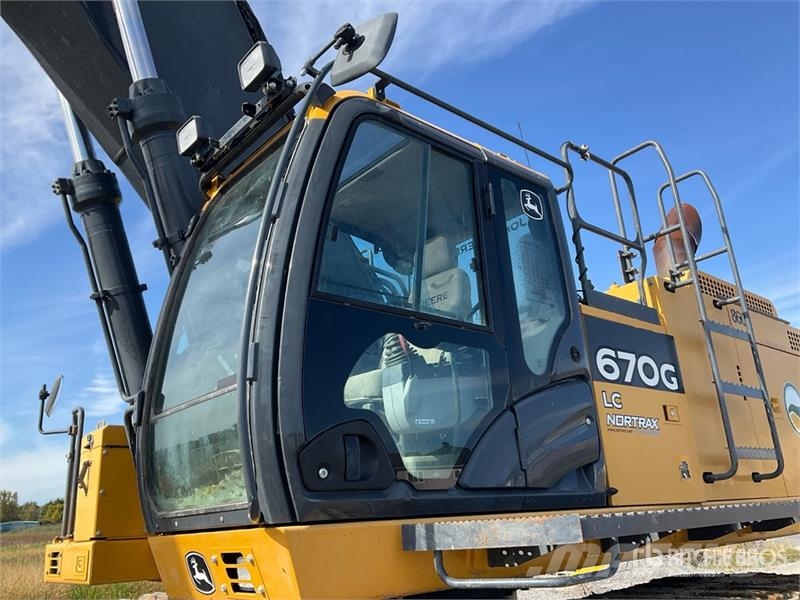 John Deere 670G LC Tracked Excavator Bageri gusjeničari
