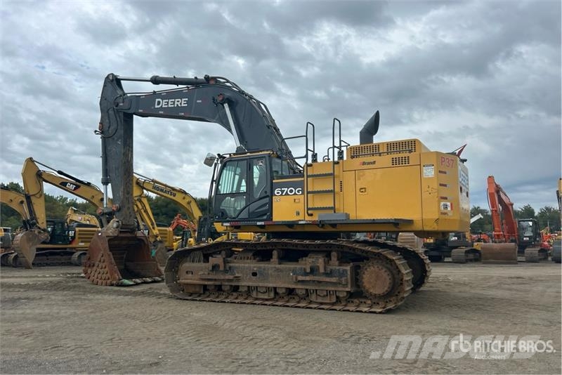 John Deere 670G LC Tracked Excavator Raupenbagger