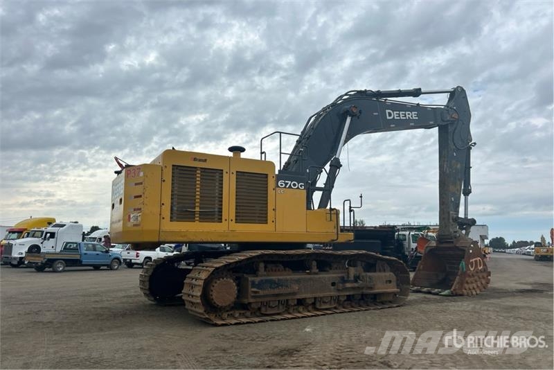 John Deere 670G LC Tracked Excavator Raupenbagger