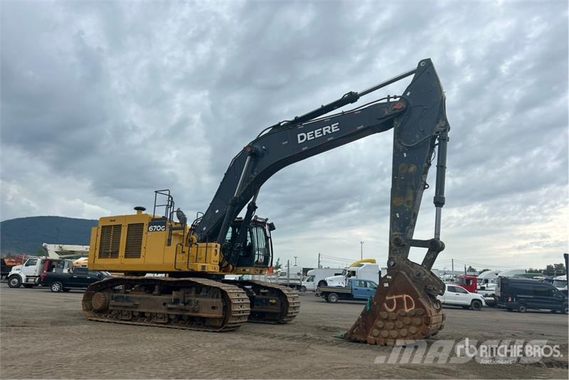 John Deere 670G LC Tracked Excavator Raupenbagger