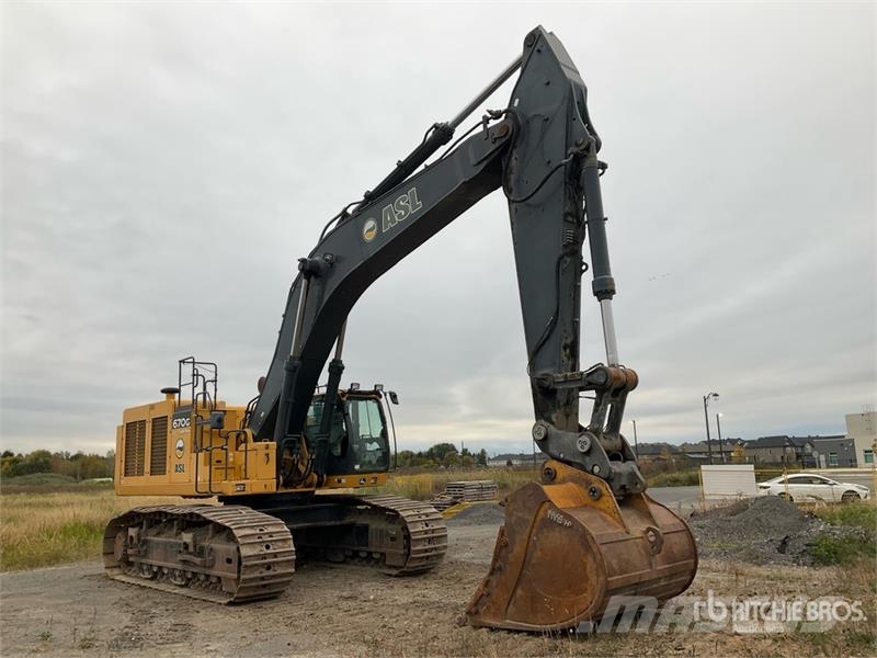 John Deere 670G LC Tracked Excavator Bageri gusjeničari