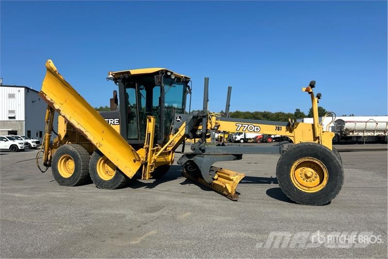 John Deere 770D Motor Grader Niveladoras