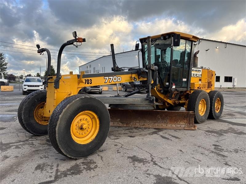 John Deere 770D Motor Grader Niveladoras