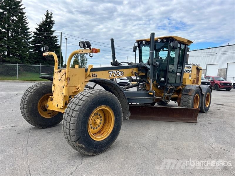 John Deere 770D Motor Grader Niveladoras