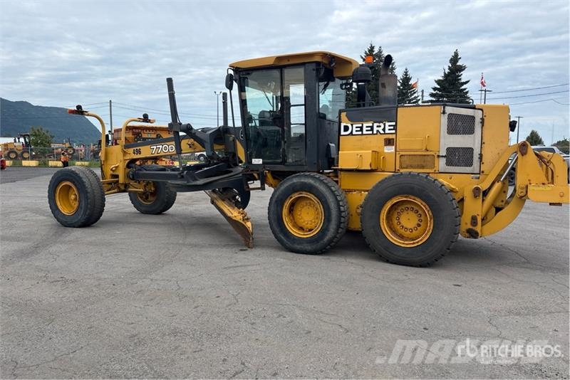 John Deere 770D Motor Grader Niveladoras
