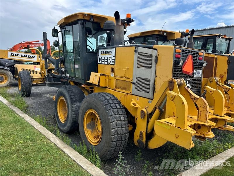 John Deere 770D Motor Grader معدات تمهيد الطرق