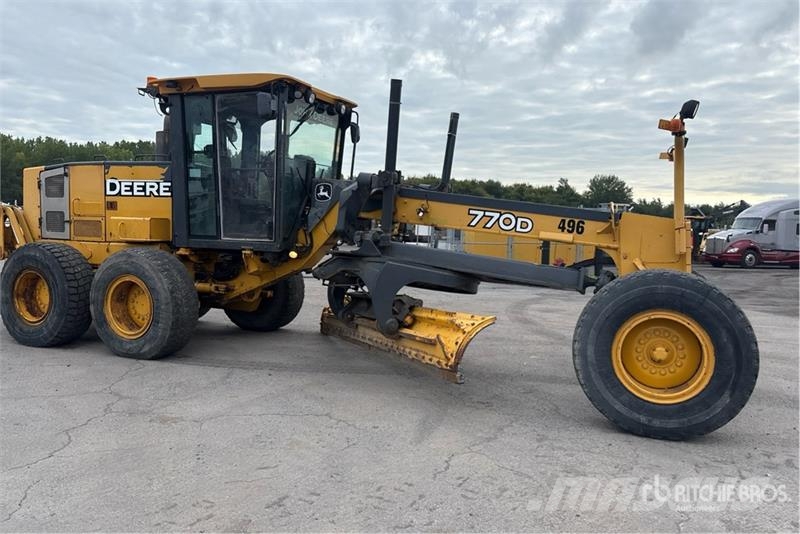 John Deere 770D Motor Grader Niveladoras