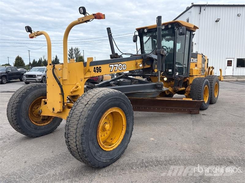 John Deere 770D Motor Grader Niveladoras