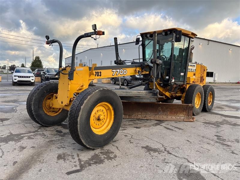 John Deere 770D Motor Grader Niveladoras