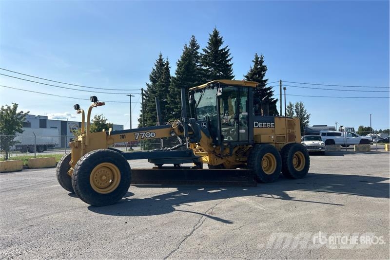 John Deere 770D Motor Grader Niveladoras