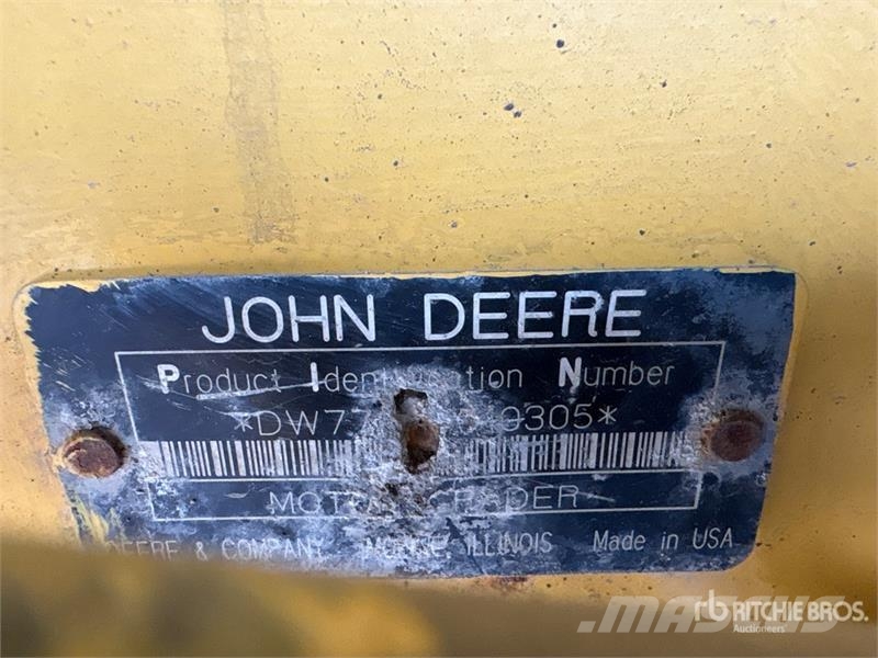 John Deere 770D Motor Grader Niveladoras