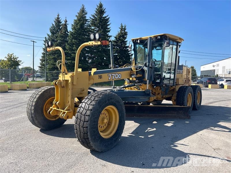 John Deere 770D Motor Grader Niveladoras