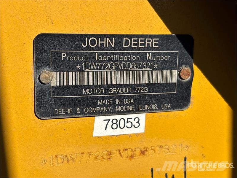 John Deere 772GP AWD Motor Grader Greideriai