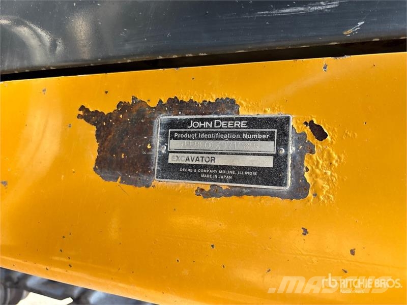 John Deere 800C Escavadeiras de esteiras