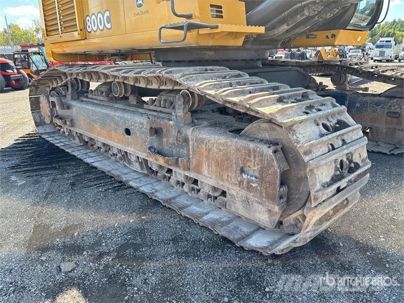 John Deere 800C Escavadeiras de esteiras