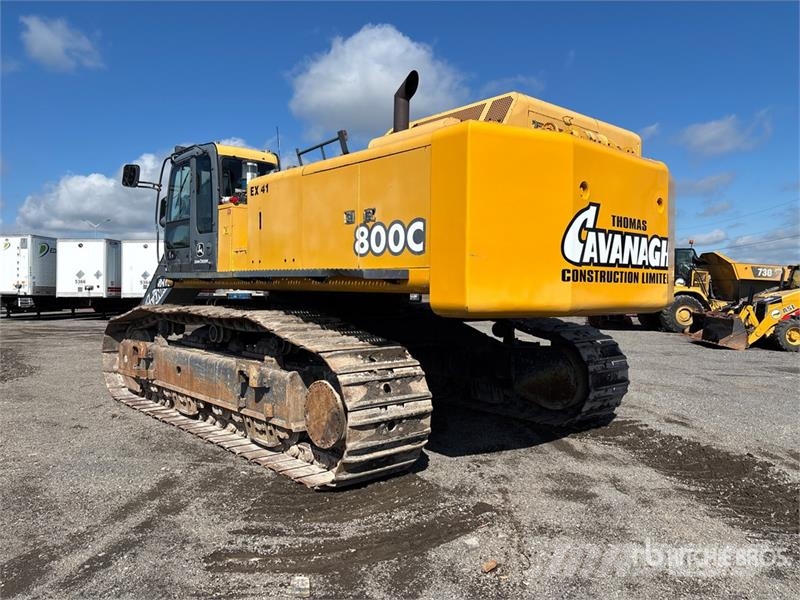 John Deere 800C Escavadeiras de esteiras