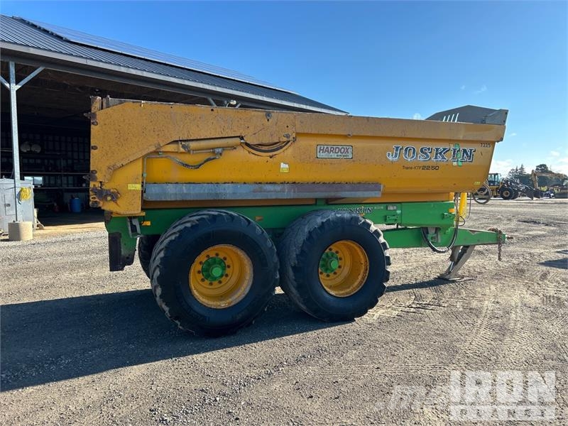 Joskin Trans-KTP 22/50 T/A Off-Road End Dump Trailer Вантажівки / спеціальні
