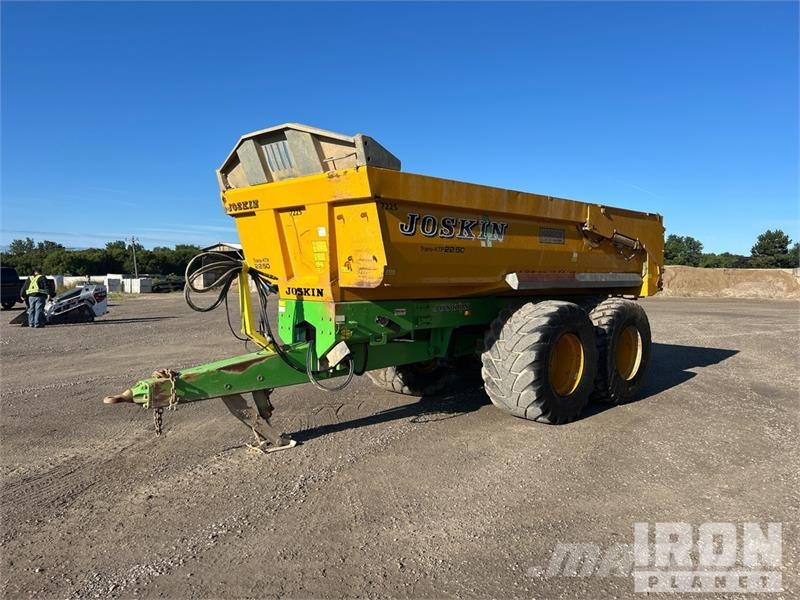 Joskin Trans-KTP 22/50 T/A Off-Road End Dump Trailer Вантажівки / спеціальні