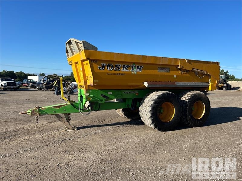 Joskin Trans-KTP 22/50 T/A Off-Road End Dump Trailer Вантажівки / спеціальні
